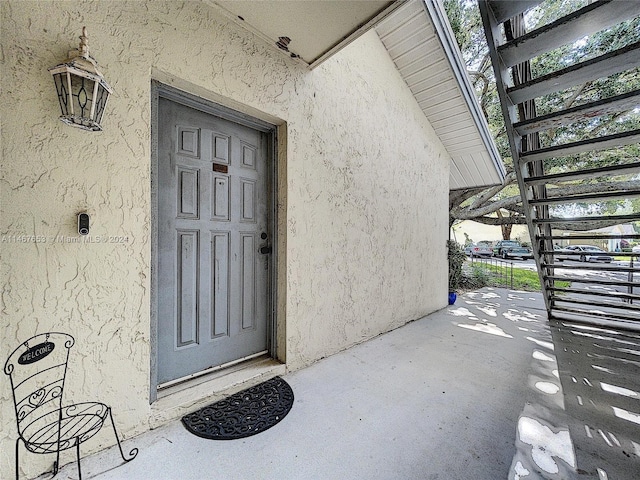 view of property entrance