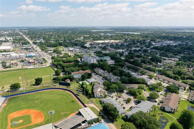 drone / aerial view