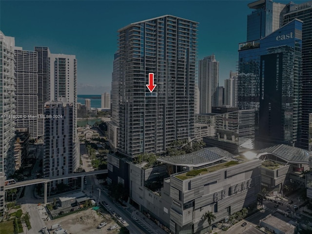 view of property's view of city