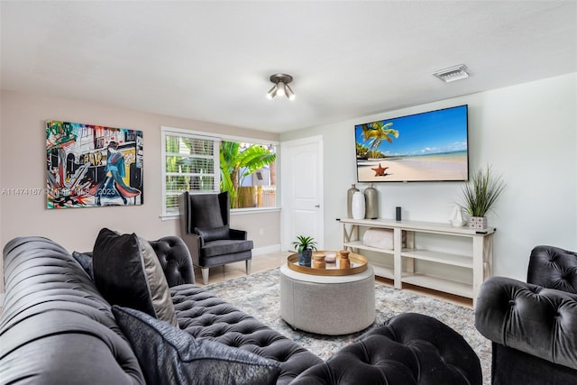 view of living room