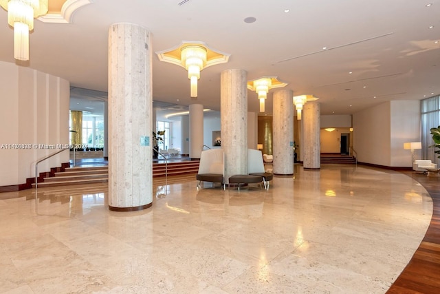 view of building lobby