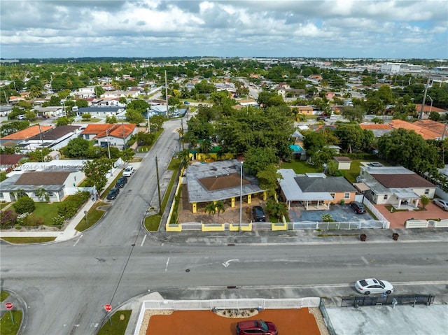 view of aerial view