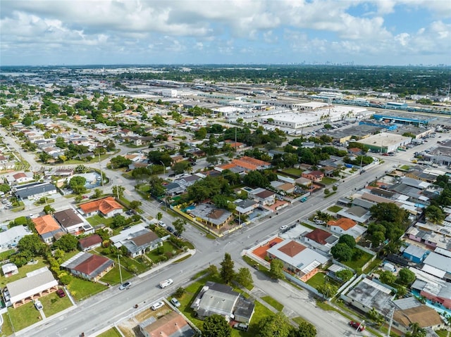 view of aerial view