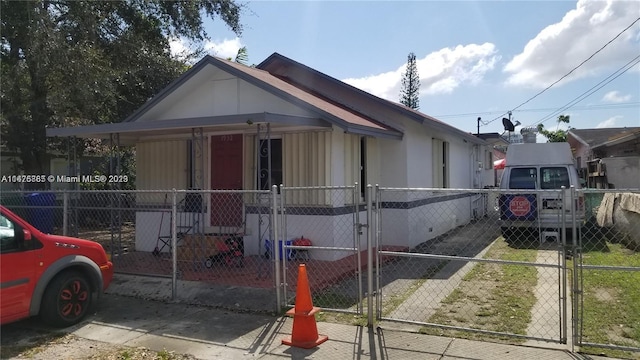 view of front of house