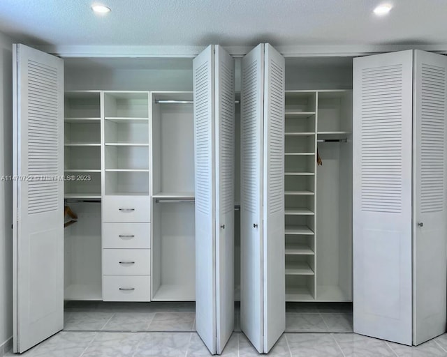 view of closet