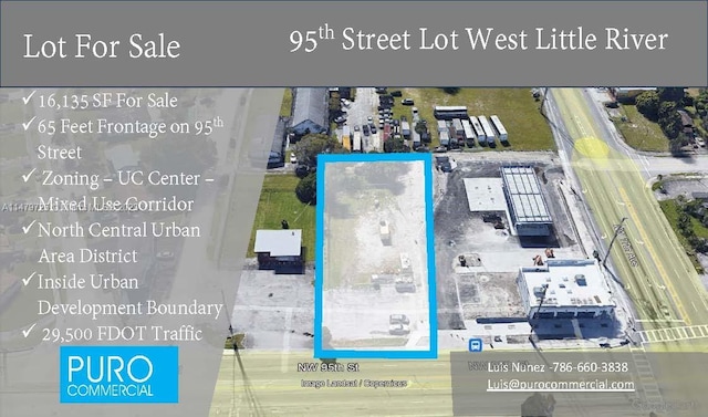 1600 NW 95th St, Miami FL, 33147 land for sale