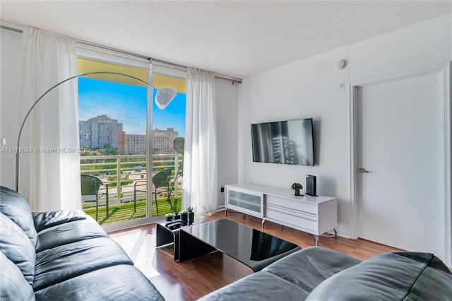 2775 NE 187th St Unit 516, Aventura, FL 33180 - living room with wood finished floors