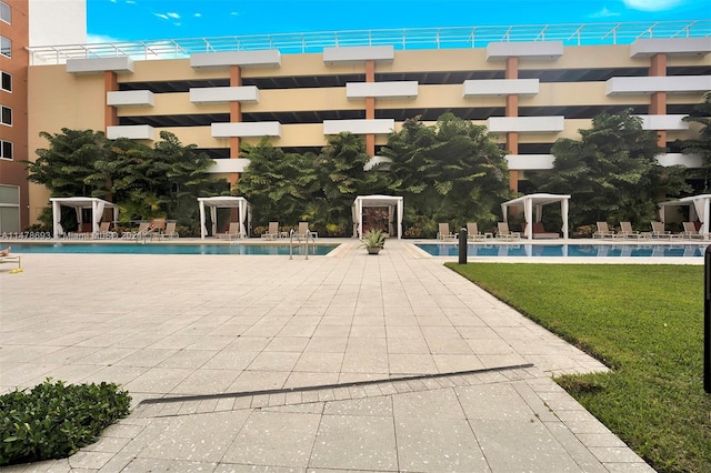 2775 NE 187th St Unit 516, Aventura, FL 33180 - pool featuring a lawn