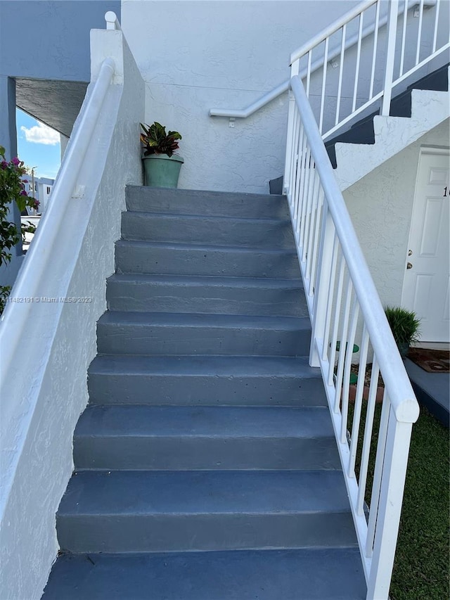 view of staircase