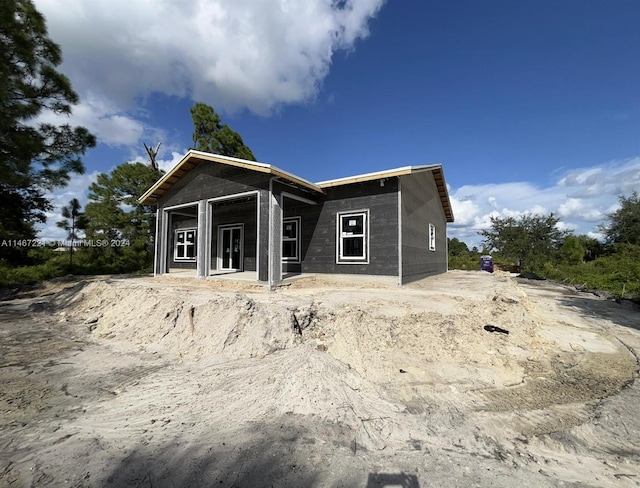 view of rear view of house