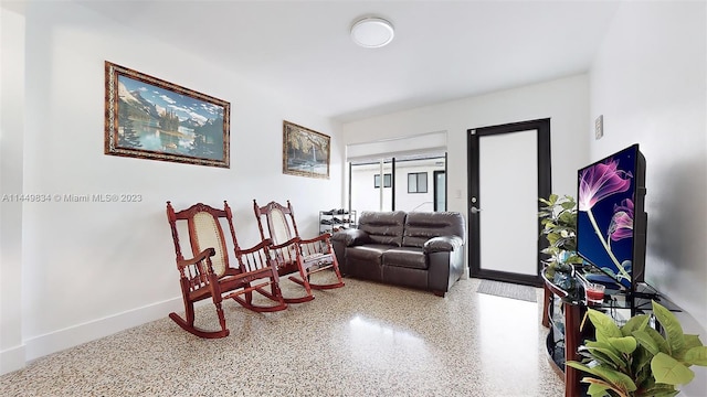 view of sitting room