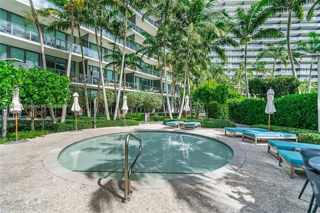 view of swimming pool