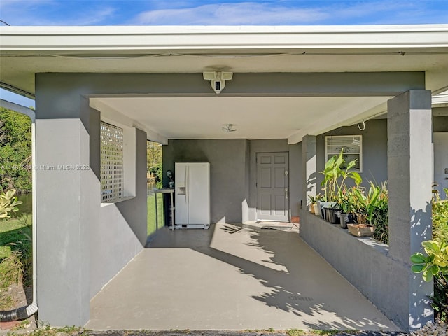 view of property entrance