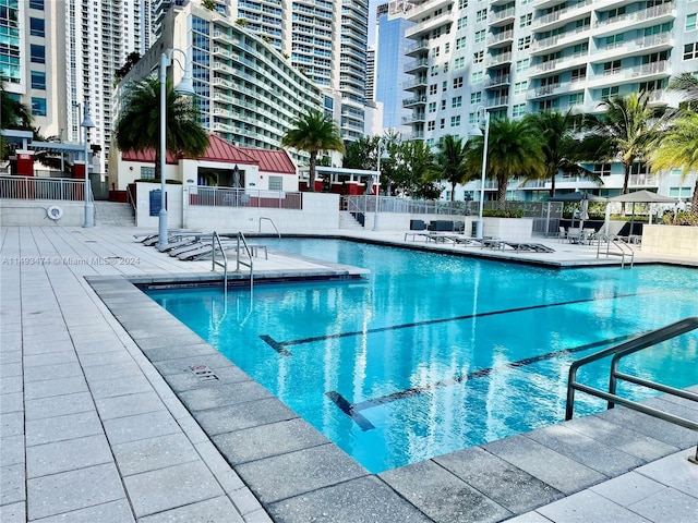 view of swimming pool