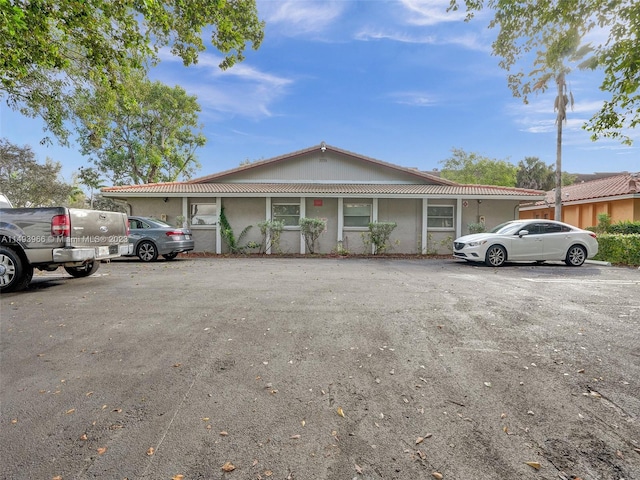 view of ranch-style home