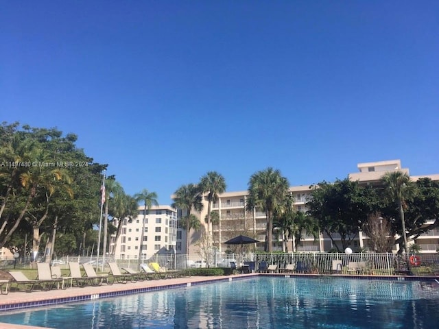 view of swimming pool