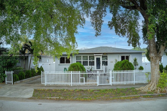 view of ranch-style house