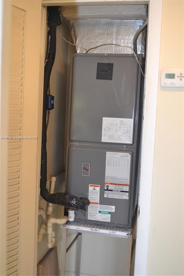 utilities with heating unit