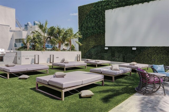 4010 S Ocean Dr Unit R2106, Hollywood, FL 33019 - exterior space with an outdoor living space