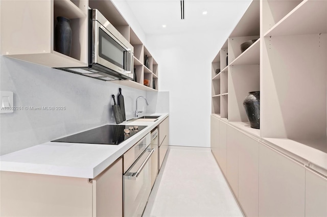 kitchen featuring sink and stainless steel appliances