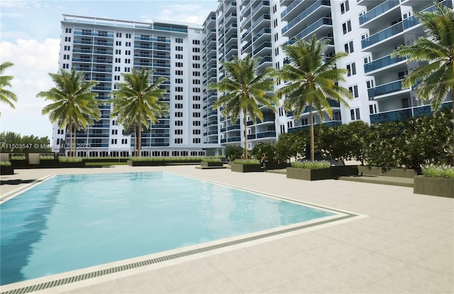 view of swimming pool