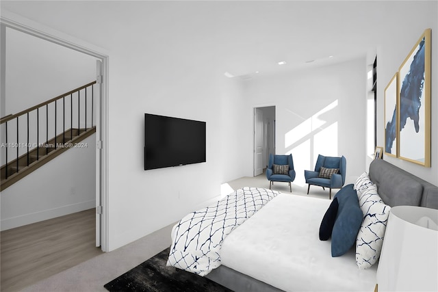 5735 SW 104th Ter, Cooper City, FL 33328 - bedroom with light hardwood / wood-style flooring