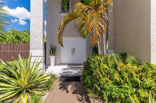 view of property entrance