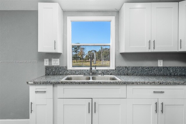 104 Ballard, Avon Park, FL 33825 - kitchen with a sink and white cabinets