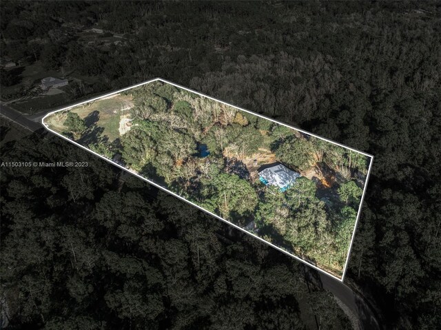 104 Ballard, Avon Park, FL 33825 - aerial overview of property's location with property parcel outlined