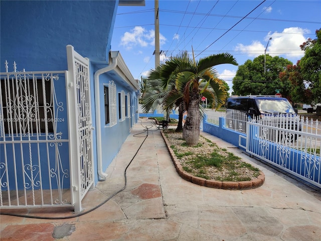 view of patio