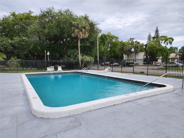 view of pool