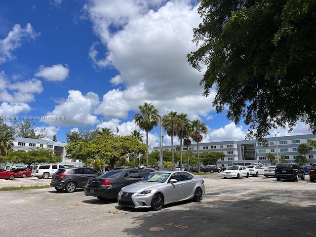 view of vehicle parking