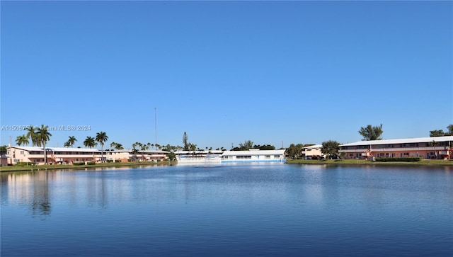 view of water feature