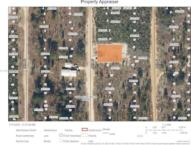 11415thST Interlachen,, FL, 32148 land for sale