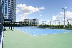 view of sport court