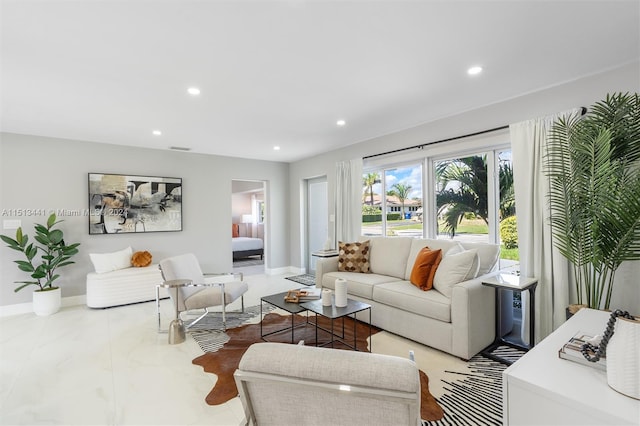 view of living room