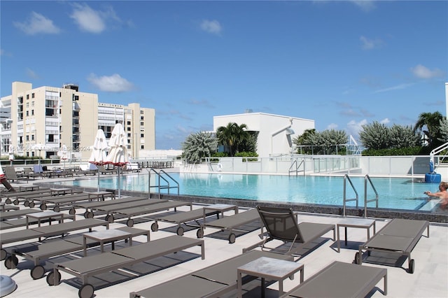 view of swimming pool