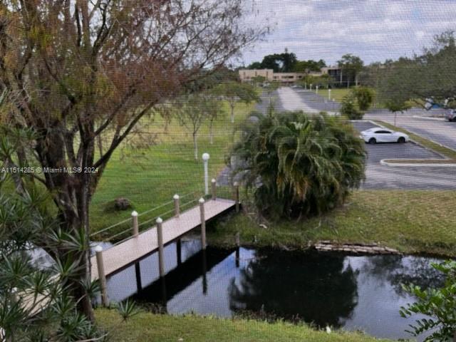 view of dock