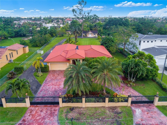 view of birds eye view of property