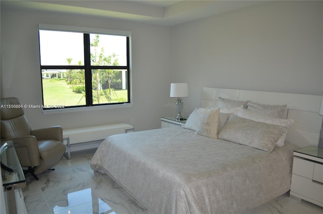 view of tiled bedroom