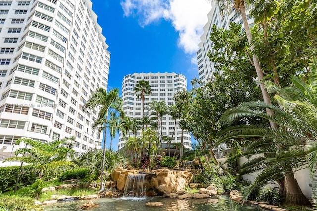 view of property featuring a water view