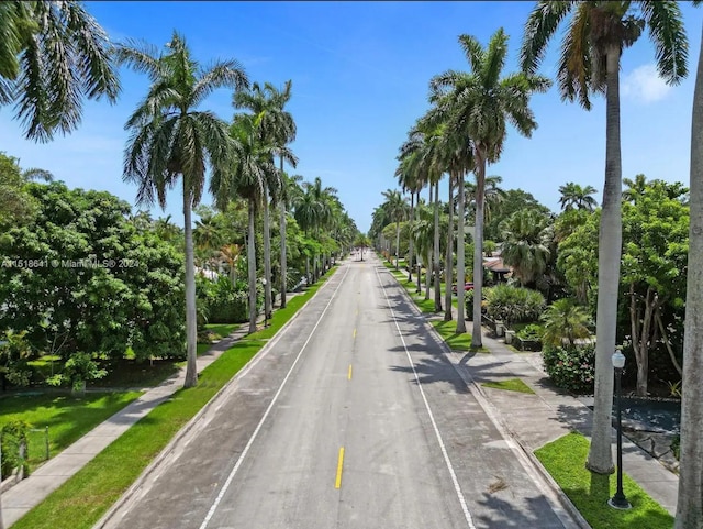 view of street