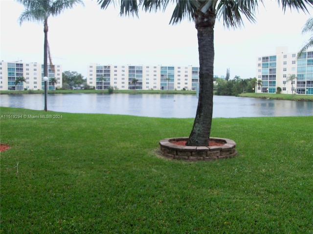 view of water feature