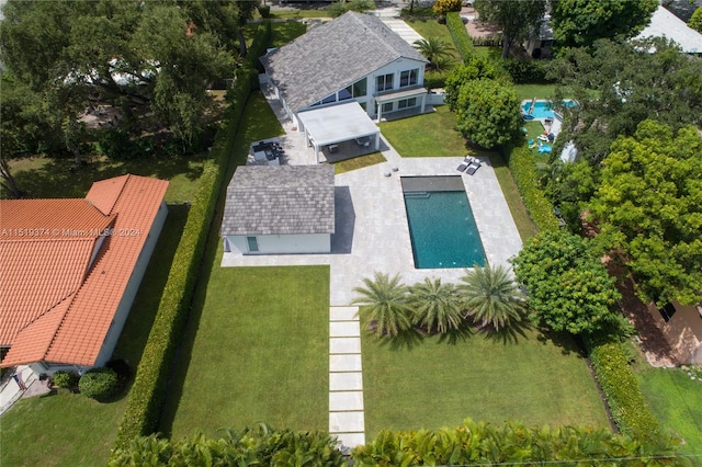 view of drone / aerial view