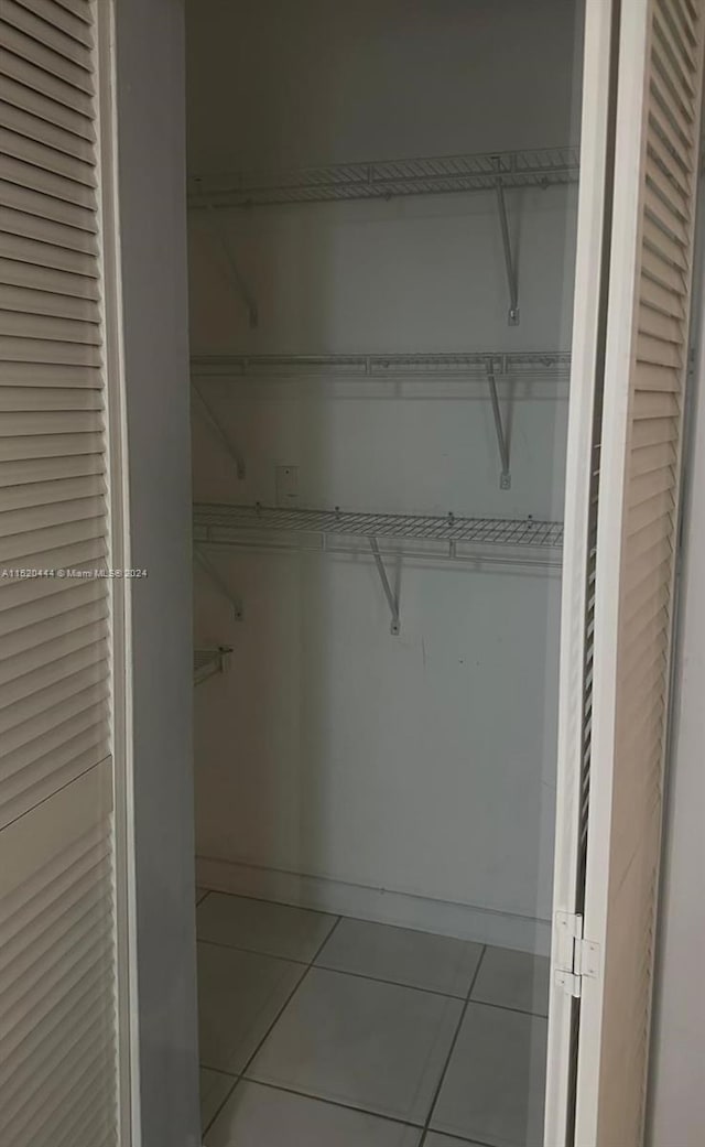 view of closet