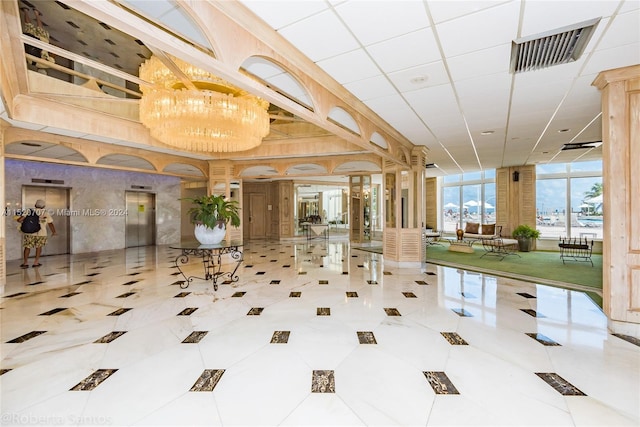 view of building lobby