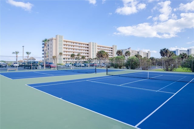 view of sport court