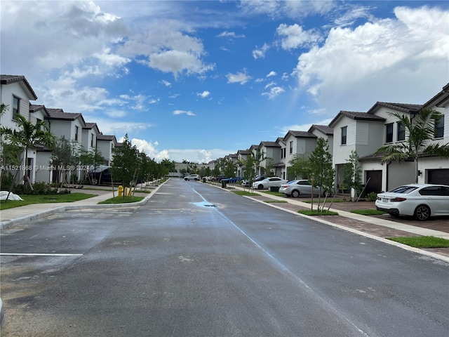 view of road