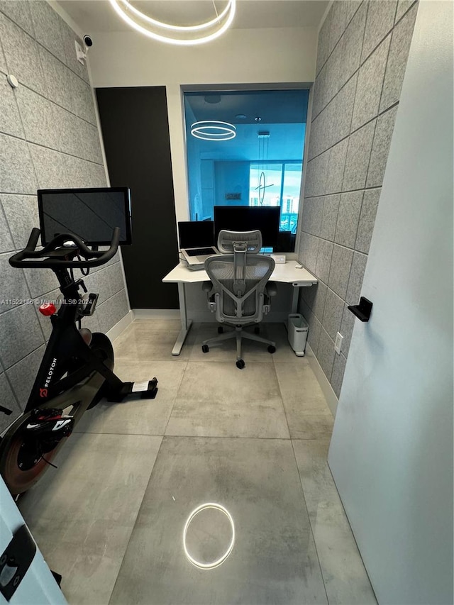 view of office space