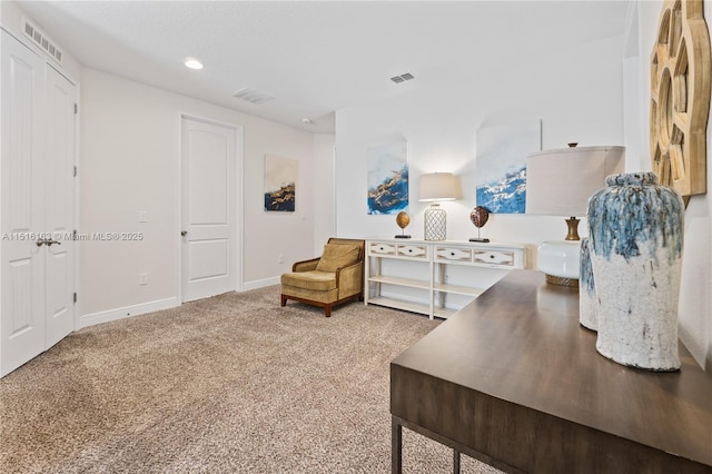 bedroom featuring carpet flooring